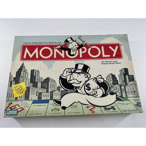 MONOPOLY Board Game Original Parker Brothers 2004 Edition Family Game Night